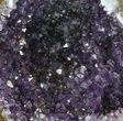 Wide Purple Amethyst Geode - Uruguay #83541-2